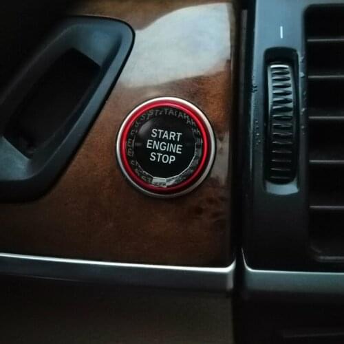 Crystal Engine Start Stop Switch Button Replace Cover for BMW 1 3 5 Series E87 E90 E91 E92 E93 E60 X1 E84 X3 E83 X5 E70 X6 E71