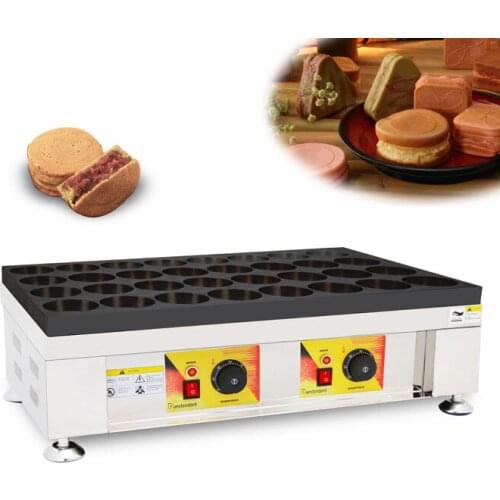 Taiwan commercial red bean cake wheel cake machine 32 holes egg burger machine new street snack entrepreneurial equipment