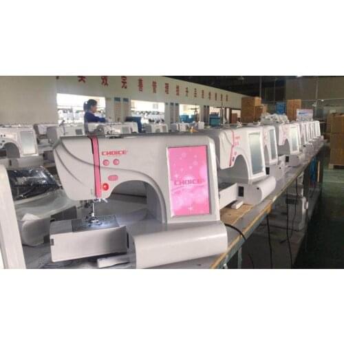 Single Head Computerized Flat Sewing Embroidery Machine