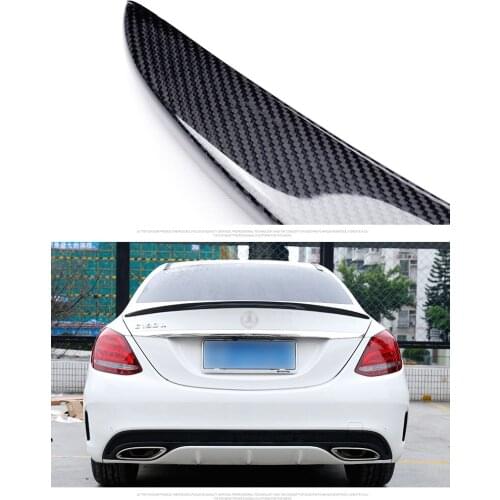 Fit for Mercedes-Benz C200L C E CLA C180L E260L 2015 2016 CLA carbon fiber rear spoiler rear wing