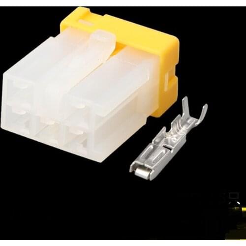 100 sets 5 Hole Auto Wire Plugs Female Car Wire Socket For Automotive Cables DJ7052Y-3-21