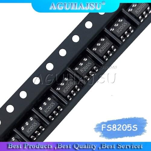 20pcs FS8205S 8205 SOT23-6 FS8205 Silk screen 8205S lithium battery protection IC