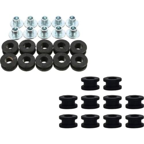 20 Pcs Motorcycle Fairings Rubber Grommets Bolt Kit Set for Yamaha yzf R1 R6