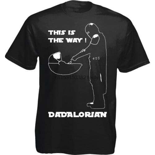 The dadalorian this is the way mando fathers day baby wars in the star T shirt(2)