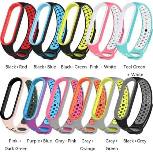 Breathable Strap For Xiaomi Mi Band 5 Smart Watch Wrist M5 Bracelet For Xiaomi MiBand 5 Miband Strap Replacement