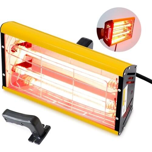 Infrared Paint Curing Lamp for Drying Hot Paint Dryer 2000W Heating Lamp Heater Infrared Lamp Light Shortwave Spray Paint Booth