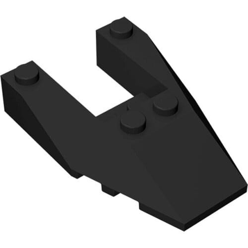 Wedge 6x4 Cutout with Stud Notches Building Blocks Assembles MOC Technical Parts DIY Toys For Kids 6153 5pcs/Lot