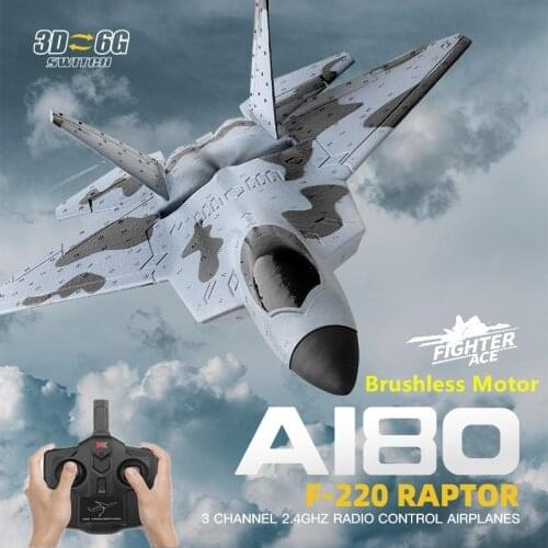 Simulation Brushless Motor RC Airplane 3D/6G Dual Mode Stunt Flght Auxiliary Wing LED Searchlight EPP Light Material RC Aircraft