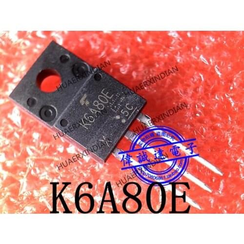 1Pieces new Original TK8A65D K8A65D TK6A80E K6A80E TO-220F In stock real picture