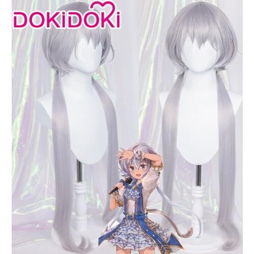 DokiDoki Anime ZOMBIE LAND SAGA Konno Junko Wig Cosplay Wig Konno Junko Hair Heat Resistant Synthetic Wigs