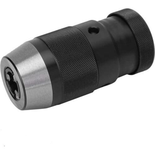 Drill Chuck Keyless Self-Locking Adapter with Sleeve Lathes Adapter Electric Hand Tools 0-16mm B16 milling