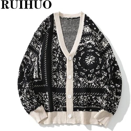 Мужские кардиганы RUIHUO China At AliExpress