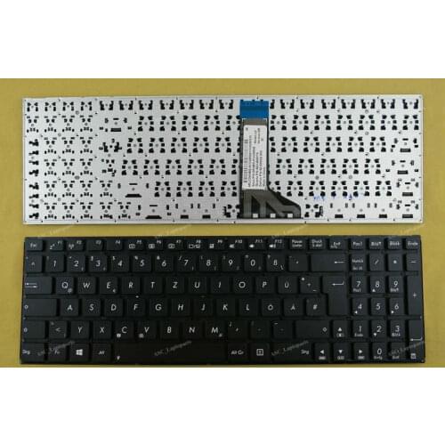 Replacement Keyboard DE Deutsch German Tastatur For ASUS R512C R512CA R512M R512MA P551C P551CA Laptop Black