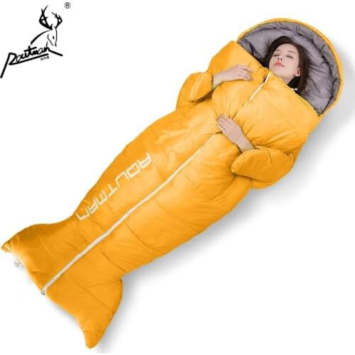 Ultralight Sleeping Bag Winter Camping Sleeping Bag Camping Vacuum Bed Adult Sleeping Bed Camping Accessories Stretch Hand