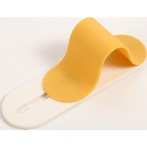 U-Shaped Sliding Bracket Magic Sticker Finger Strap Grip Stand Holder Lazy Ring Bracket For iPhone Android Phone Tablet