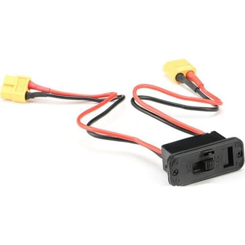 20A High-Current High-Load Switch With XT60 Plug Fixed-Wing Methanol Gasoline Aircraft Power Switch For Rc Planes Accessories
