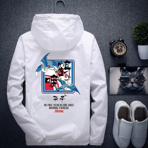 Japanese Streetwear Jacket Men Autumn Fall Casual Sportswear Hip Hop Vintage Brand Track Wind Breaker Varsity Jacket Jaqueta