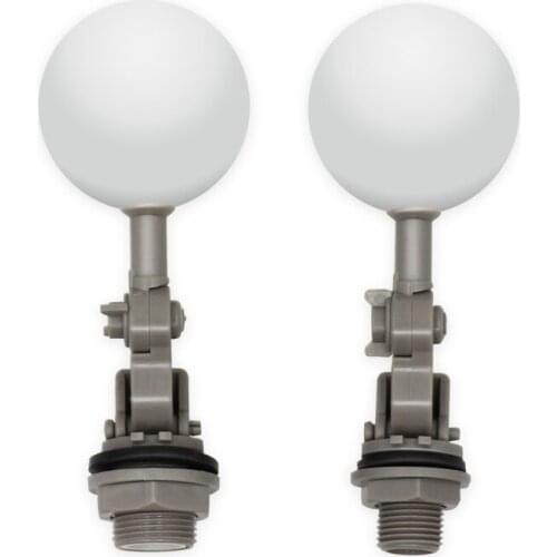 1Pcs New Plastic Mini Float Ball Valve Shut Off 1/2 Inch 3/4 Inch Automatic Feed Fill Fish Tank Aquarium Water Humidifier Valve