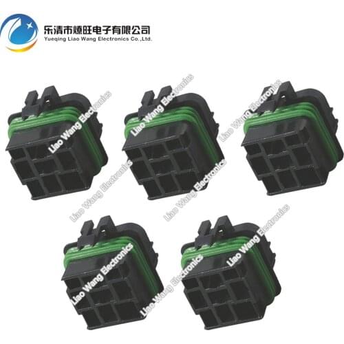 5 Sets 5 Pin waterproof connector made in China Automotive Connectors with Terminal DJ7057-6.5-21 5P