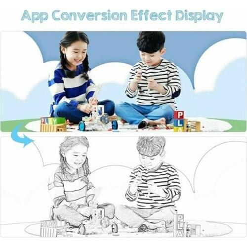 9 Inch Kids LED Projection Drawing Copy Board Projector Sketch Board Dimming Specular Tracing Painting Bracket Holder Refle V8T5