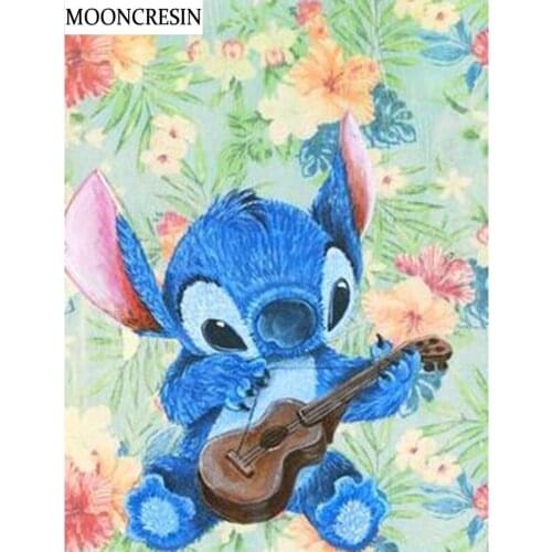 Diamond Embroidery Mosaic Picture Animal And Guitar Cross Stitch 5D Diy Diamond Painting Full Square Rhinestone Home Decoration