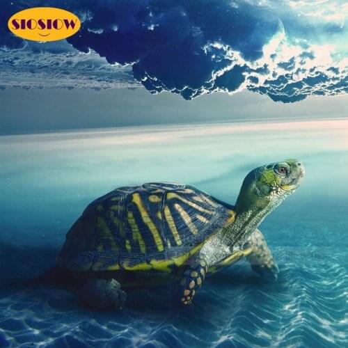 5D DIY Sea turtle Diamond Painting Tortoise Cross Stitch 3D Daimond Mosaic Embroidery Animals Decor Home decoration nordic style