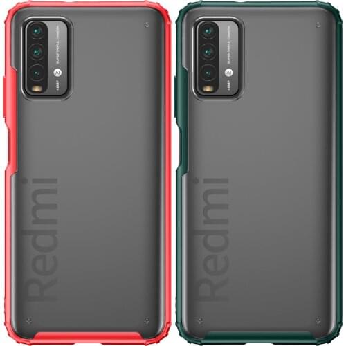 Airbag Drop resistance Case For Xiaomi Redmi 9T Clear Transparent Matte Cover