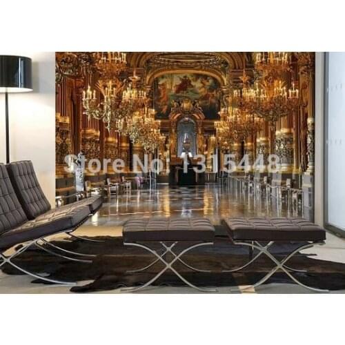 Custom photo wallpaper 3D murals wallpaper Large Murals Golden Background wall papers home Decoration Painting Style