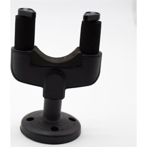 Guitar Wall Mount Hanger with EVA Cover Acoustic Electric Bass Guitar Hook Black Holder for All Size Guitars SAL99