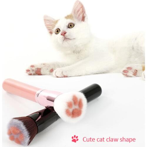 Cat Claw Paw Makeup Brushes For Face Foundation Concealer Bronze Highlighter Blush Eye Lips Body Baking Powder Make Up Brushes