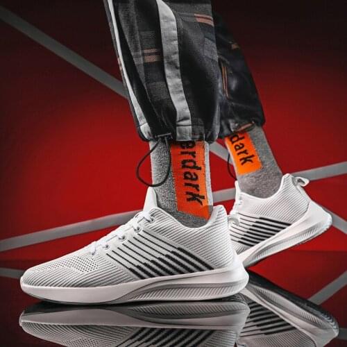 Fashion Men Sneakers Mesh Casual Shoes Men Casual Shoes Sneakers Fashion Light Breathable Sneaker Man Shoe Male Sports