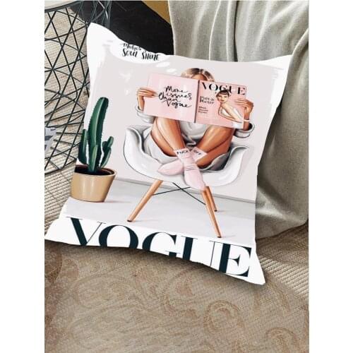 Parent-child Warm and Leisure Cushion Cover Parent-child Interaction Pillowcase Maternal and Child Supplies Throw Pillow Covers