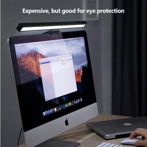 Newest Computer Display Hanging Desk Lamp 2900k-6500k Foldable Student Eyes Protection Reading Writing Learning Desk Lamp