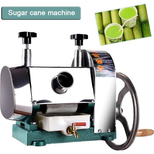ZX-100 Hot selling Stainless steel Manual sugarcane juice machine cane-juice machines Commercial Juicer 50KG / hour 1pc