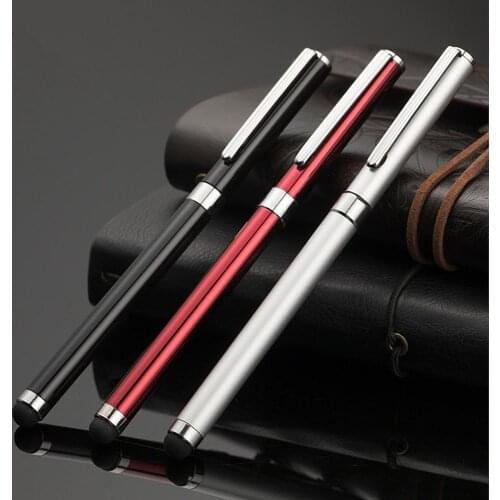 2 in 1 Capacitive Pen Touch Screen Stylus Pencil Fountain pen for Tablet iPad Cell Phone Samsung PC Stylus Capacitive Pen