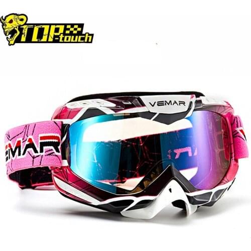 VEMAR Anti-fog Motorcycle Off-Road Goggles Ski Motocross Glasses Eyewear Snowboard Glasses Outdoor Riding Goggles Anti-fog Lend