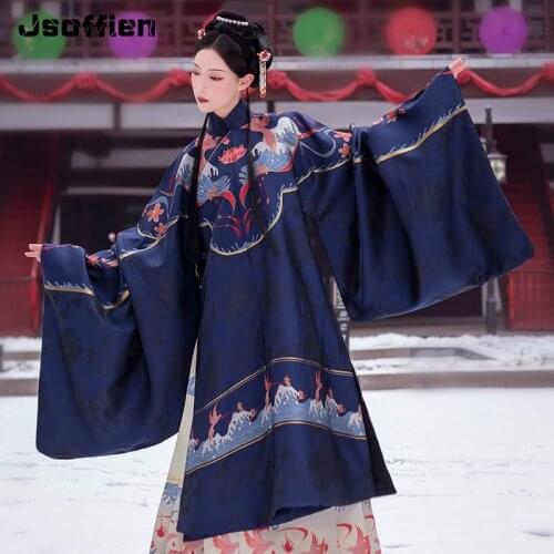 High Quality Chinese Traditional Ming Dynasty Costume Ancient Hanfu Dress Woman Folk Tang Suit Lady Princess Cosplay Clothing
