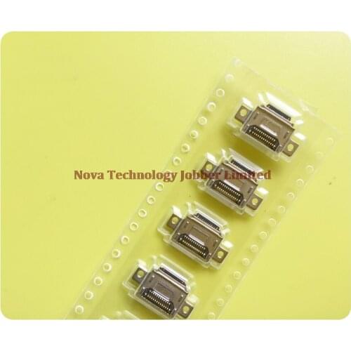Wyieno 50Pcs/Lot For Samsung S8 G950 S8 Plus G955 Charging Port Charger Flex Phone Parts Dock Plug