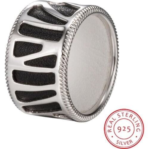 Legenstar Rings for Women Wave Ring DIY Leather Statement Jewelry Wedding Ring Fashion Female