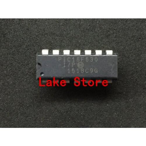 10 unids/lote PIC16F630-I/P PIC16F630-I DIP PIC16F630 16F630