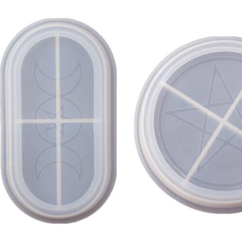 2021 New DIY Ashtray Tray Resin Mold Epoxy Mold Resin Mold Silicone Mould Jewelry Plate Dish Casting Mold Jewelry Making Tools