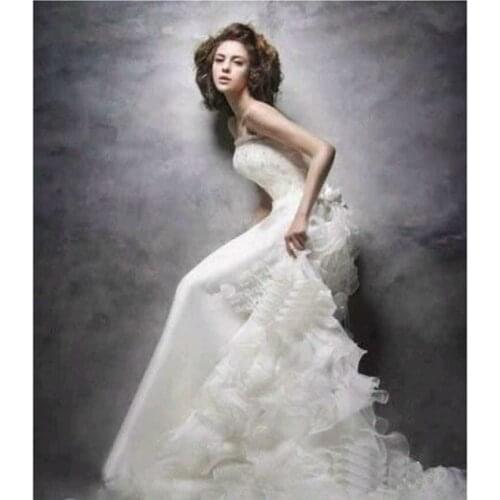 3x6m Pro hand painted Muslin portrait background photography,camera fotografica,wedding backdrop backgrounds for photo studio