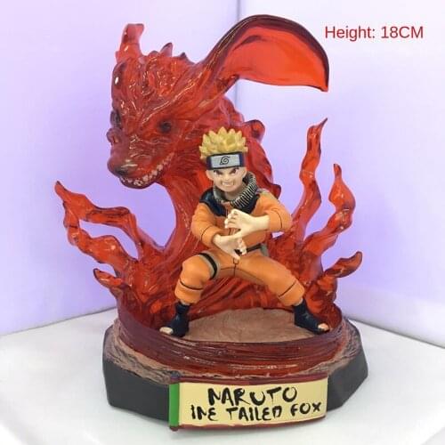 Naruto GK Action Figure Toy Shippuden Anime Model Uzumaki Naruto Pvc Statue Decoration Collectible Toys Doll Figma Gift For Kids