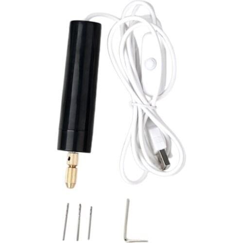 5V 10W Mini Home Electric Drill Hand Drill Multi-purpose Power Tool Rotary Drill with 1.8m Cord for Jewelry Making