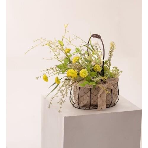 42/56cm/Bunch Artificial Flowers Clematis Valentines Day DIY Wedding Bouquet Silk Home Party Vase Plant Interior Decoration