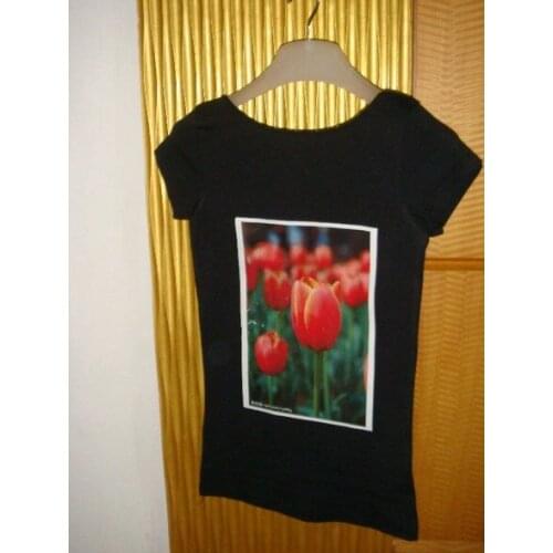 Use iron to tranfer image on t-shirt A3 size (40 pieces/lot) inkjet dark fabric t-shirt heat transfer paper