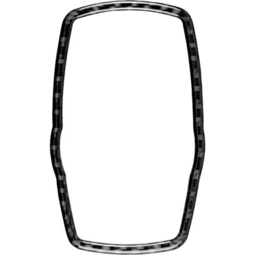 Carbon Fiber Interior Trim Multimedia Button Frame for bmw F10 F20 F30 F34 F07