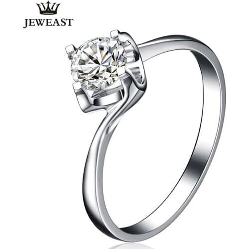 ZSG Natural diamond 18K gold Pure Gold Ring Real 18K gold Solid Gold Ring Trendy Classic Party Fine Jewelry Hot Sell New 2019