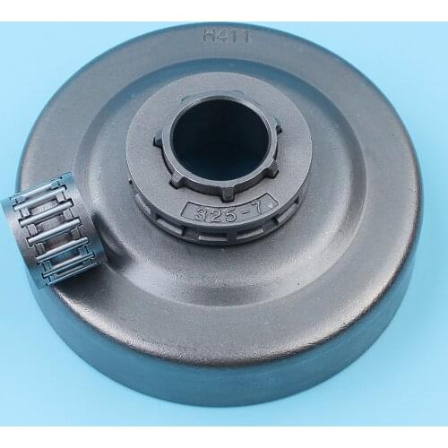 .325"-7T Clutch Drum Sprocket Rim Needle Bearing Kit For Husqvarna 55 51 50 154 254 Chainsaw Replacement New Parts High Quality