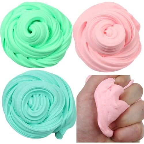 Beautiful Color Cloud Slime Scented Stress Kids Clay Toy Creative Colorful Vent Ball Decompression Toy kids Adult Decompression